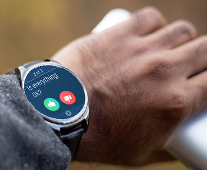 Wellness Check Smartwatch Example