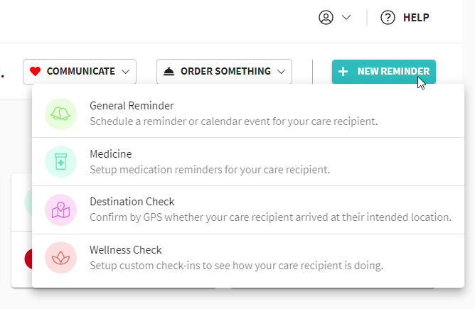 Remotely Setup & Manage Reminders & Check-Ins